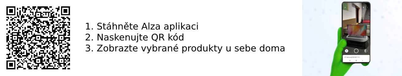 3D a AR zobrazení produktů v Alza aplikaci